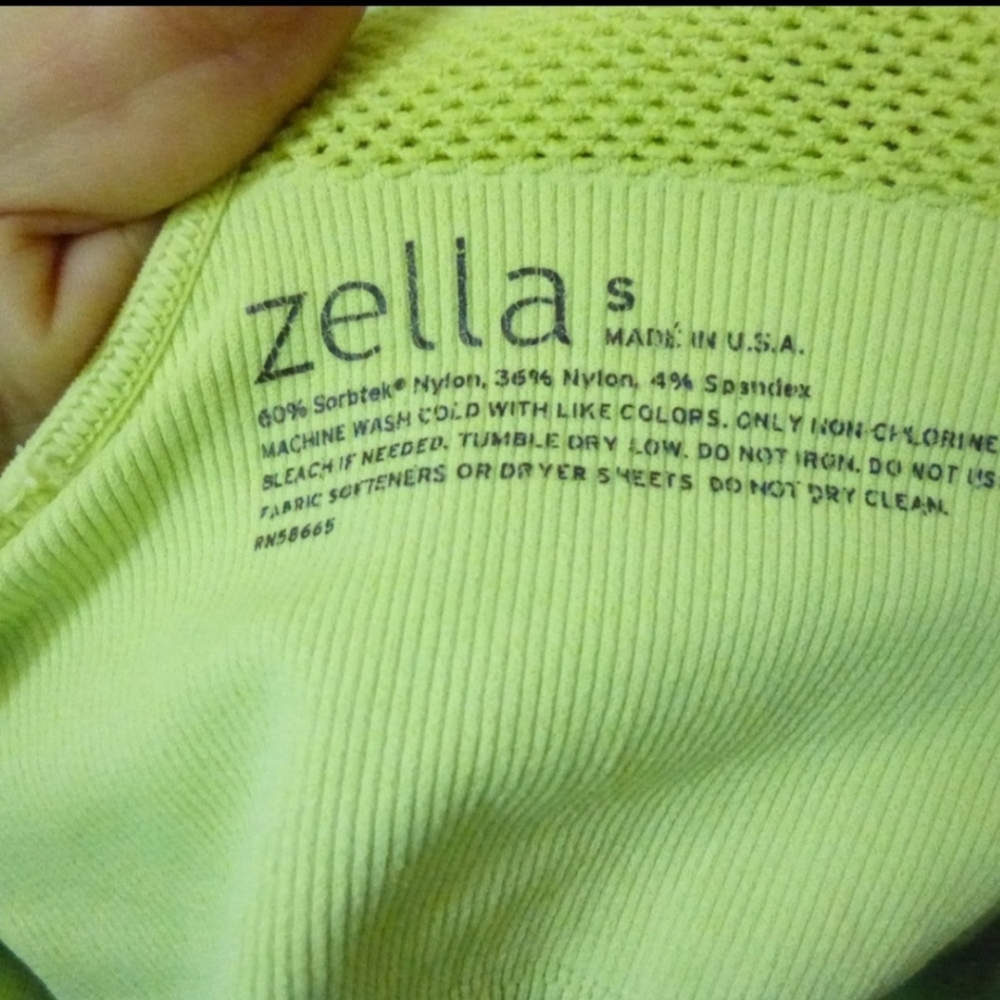 Zella Tank Top Size S Yoga Racerback Stretch Workout Sleeveless Athletic Gym - Picture 6 of 7